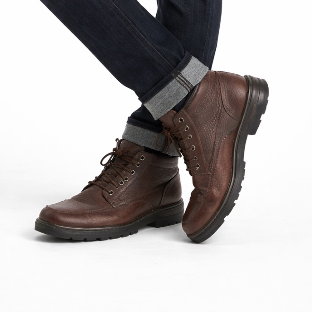 Timberland Earthkeepers Smartcomfort Brown Leather Chukka Boots Men’s Size 9M